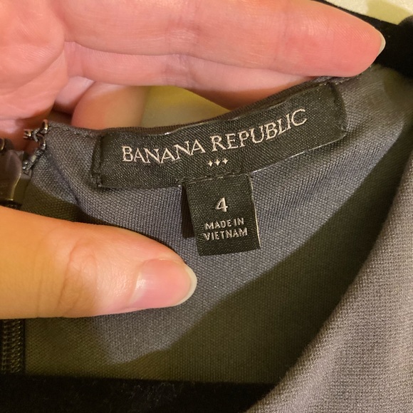 Banana Republic - US 4 - Tri- Color Office Day to Night Dress - Picture 12 of 14